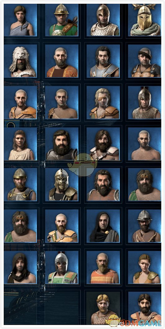 《刺客教條:奧德賽》全船員頭像一覽 《刺客教條:奧德賽》全船員頭像一覽