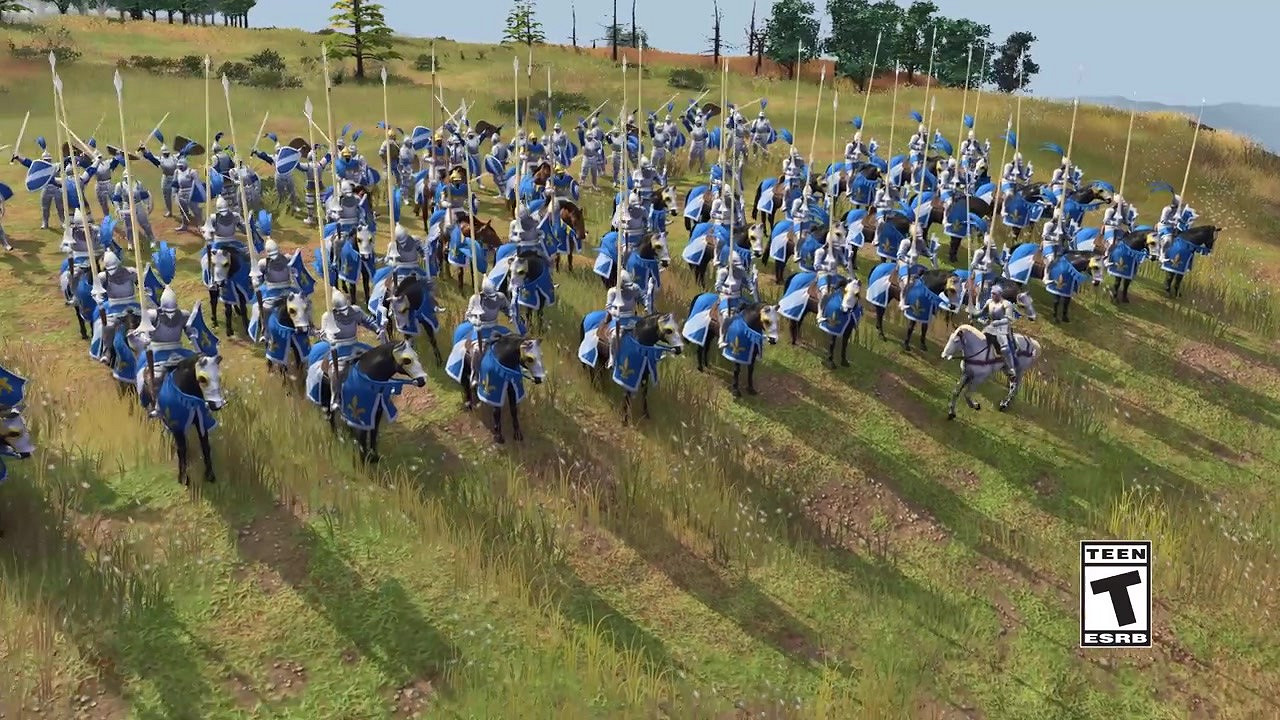 微軟《世紀帝國4》新預告片展示英法百年戰爭