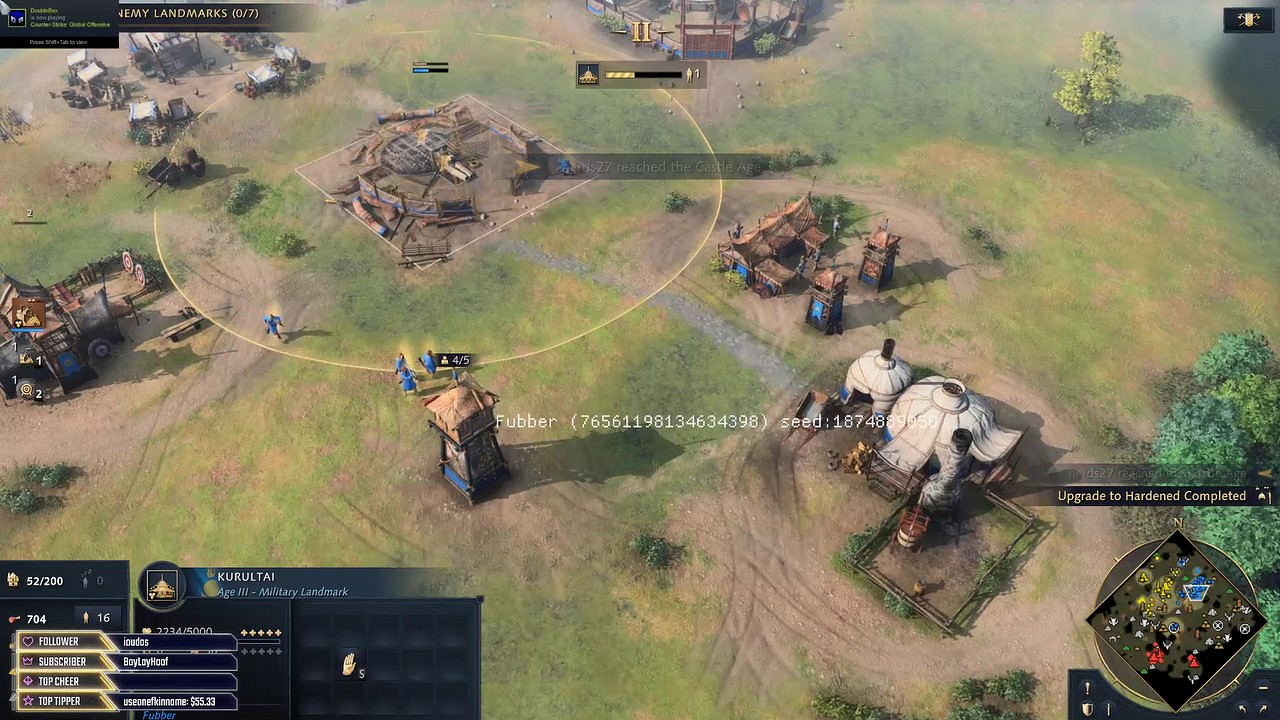 《世紀帝國4》內測影片洩露 遊戲UI及蒙古國展示 《世紀帝國4》內測影片洩露 遊戲UI及蒙古國展示