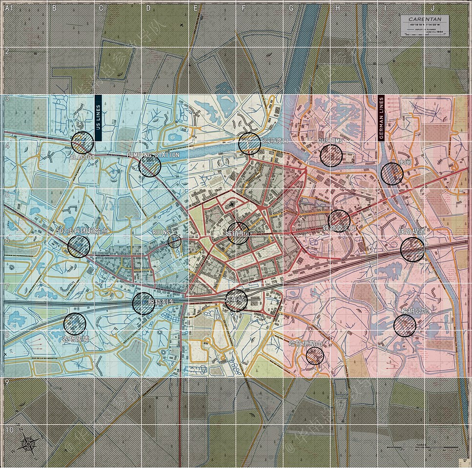 《集火地獄》全戰役高清地圖一覽 《集火地獄》全戰役高清地圖一覽