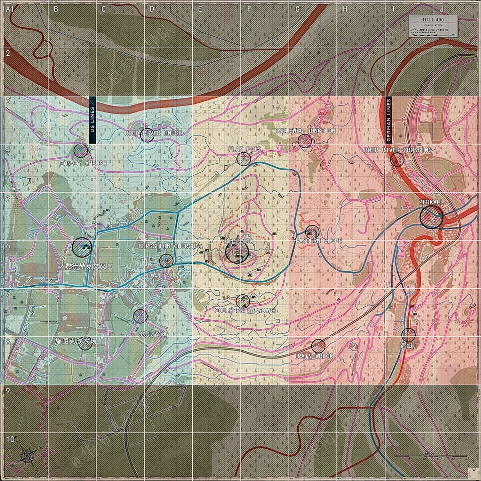 《集火地獄》全戰役高清地圖一覽 《集火地獄》全戰役高清地圖一覽
