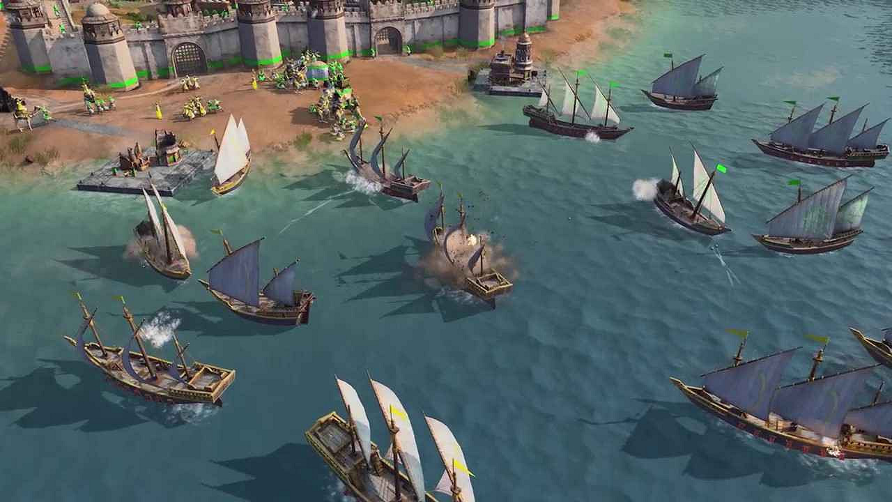 《世紀帝國4》新預告片 阿拔斯王朝和海戰 《世紀帝國4》新預告片 阿拔斯王朝和海戰