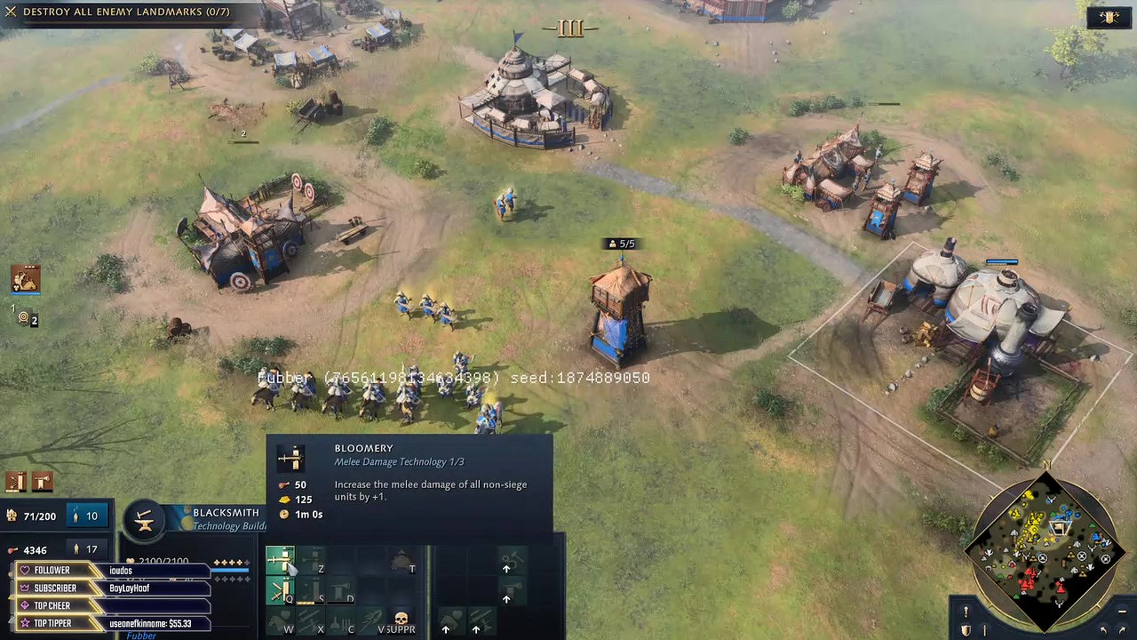 《世紀帝國4》內測影片洩露 遊戲UI及蒙古國展示 《世紀帝國4》內測影片洩露 遊戲UI及蒙古國展示