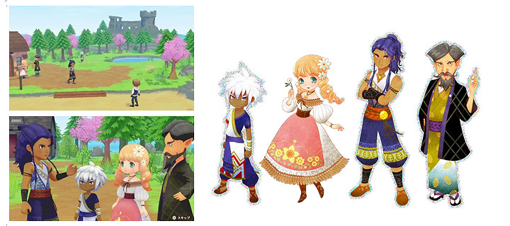 《牧場物語 橄欖鎮與希望的大地》擴展季票 第六波戀愛候補包“黃昏島”