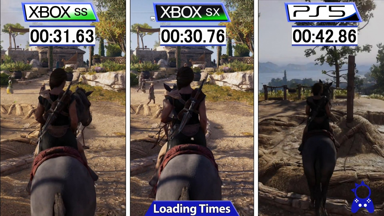 《刺客教條:奧德賽》次世代對比 XSX解析度最高但幀數也是最不穩定 《刺客教條:奧德賽》次世代對比 XSX解析度最高但幀數也是最不穩定