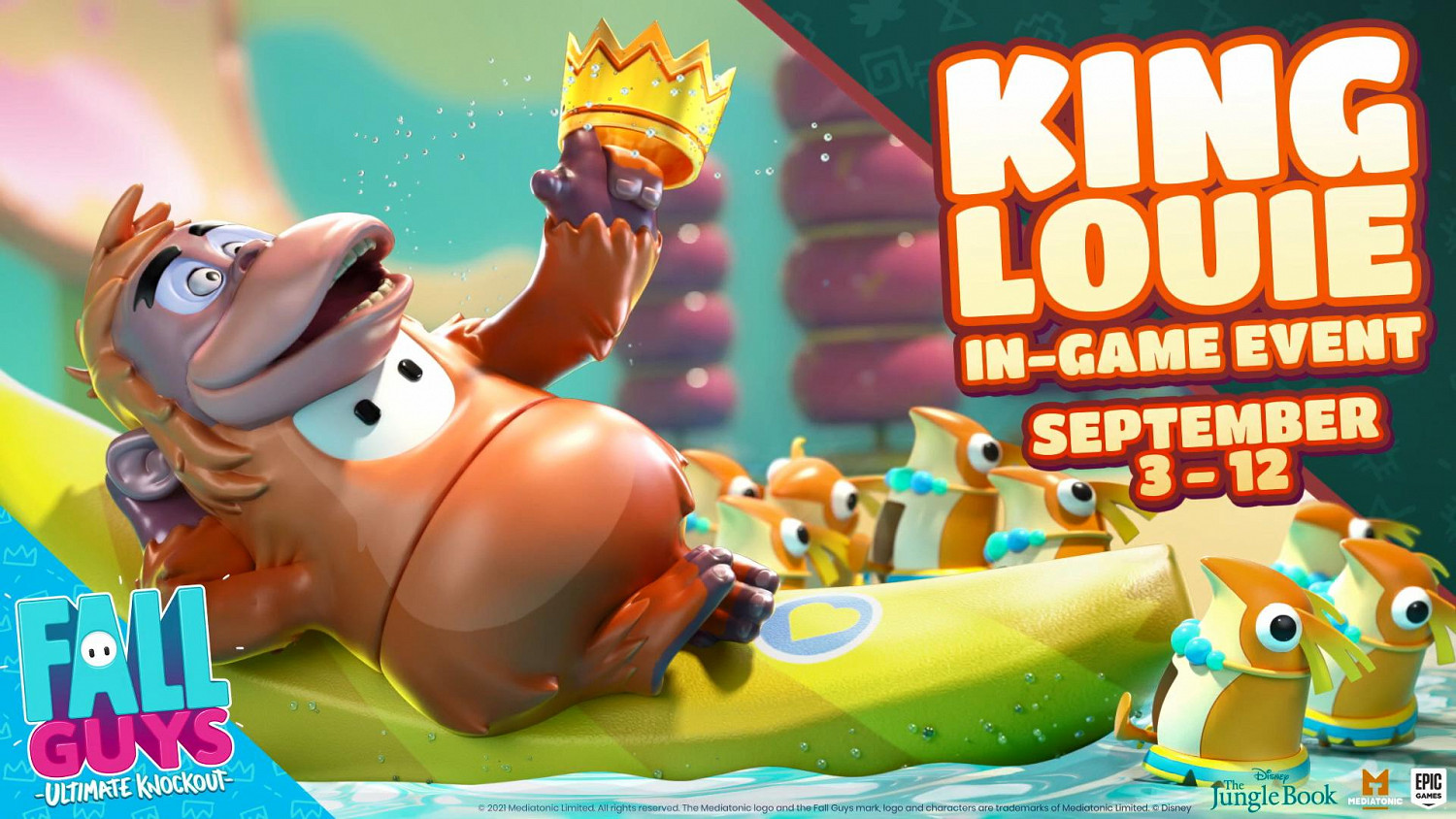 《糖豆人》連動《森林王子》 9月3日正式上線 《糖豆人》連動《森林王子》 9月3日正式上線