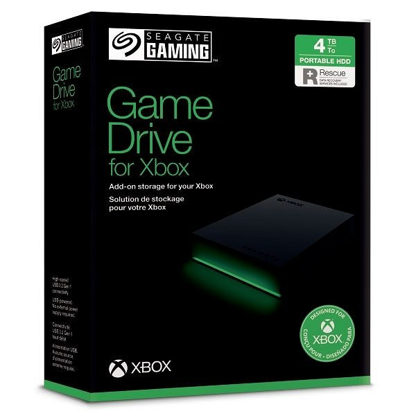 希捷推Game Drives:適用於Xbox的專用外置硬碟 希捷推Game Drives:適用於Xbox的專用外置硬碟