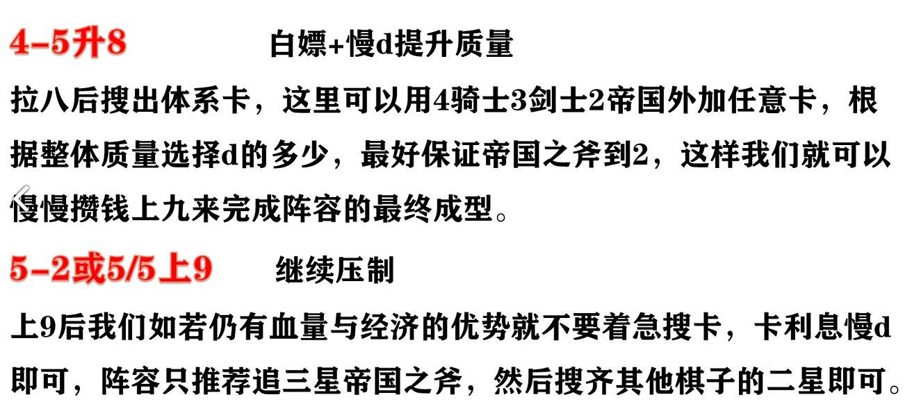 《金鏟鏟之戰》S1時空裂痕陣容搭配推薦 帝國騎士