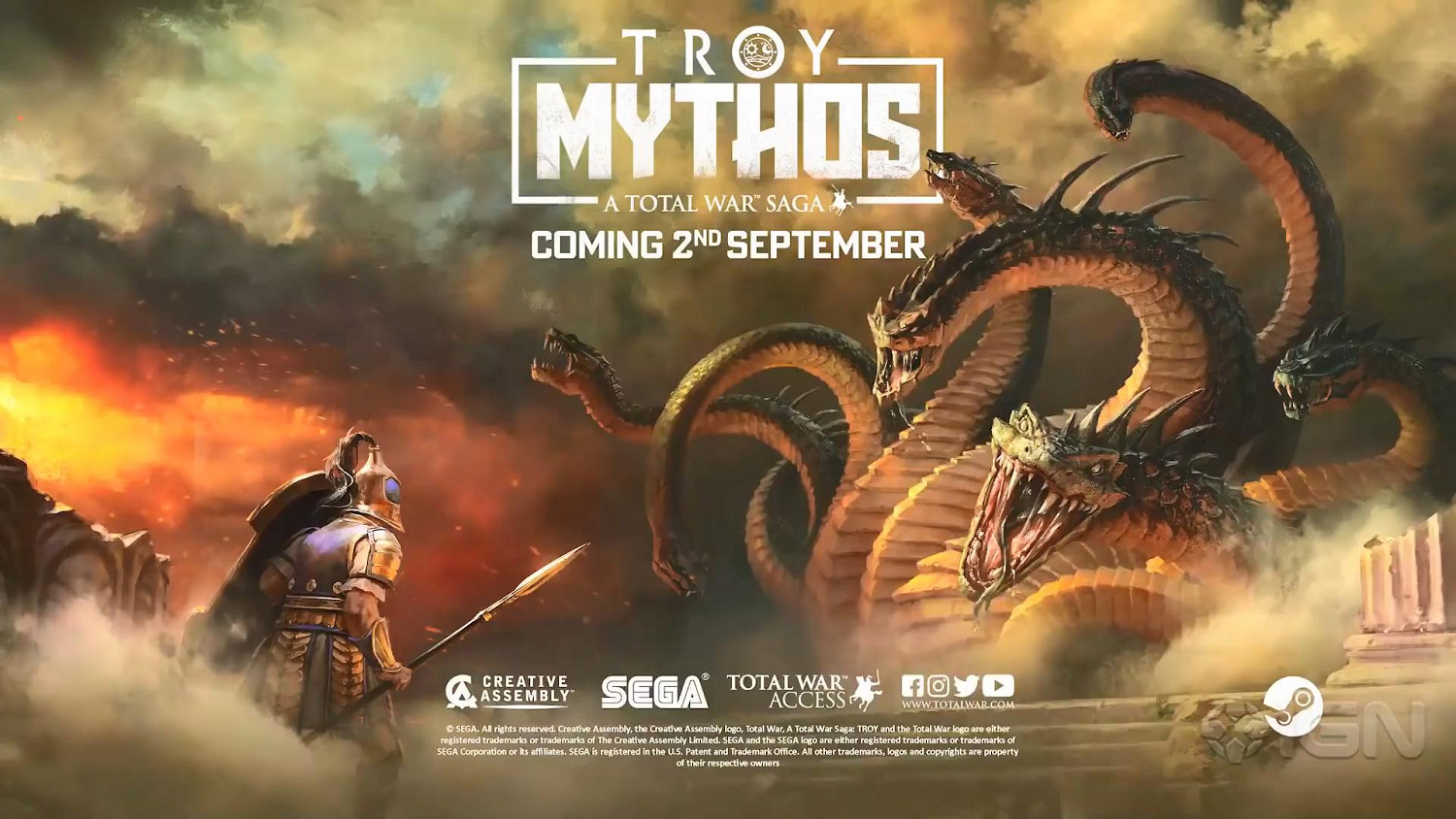 《全軍破敵傳奇:特洛伊》DLC  “Mythos”  宣傳片 巨大神話生物登場 《全軍破敵傳奇:特洛伊》DLC  “Mythos”  宣傳片 巨大神話生物登場