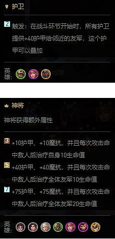 《金鏟鏟之戰》時空裂痕陣容搭配推薦 神將護衛遊