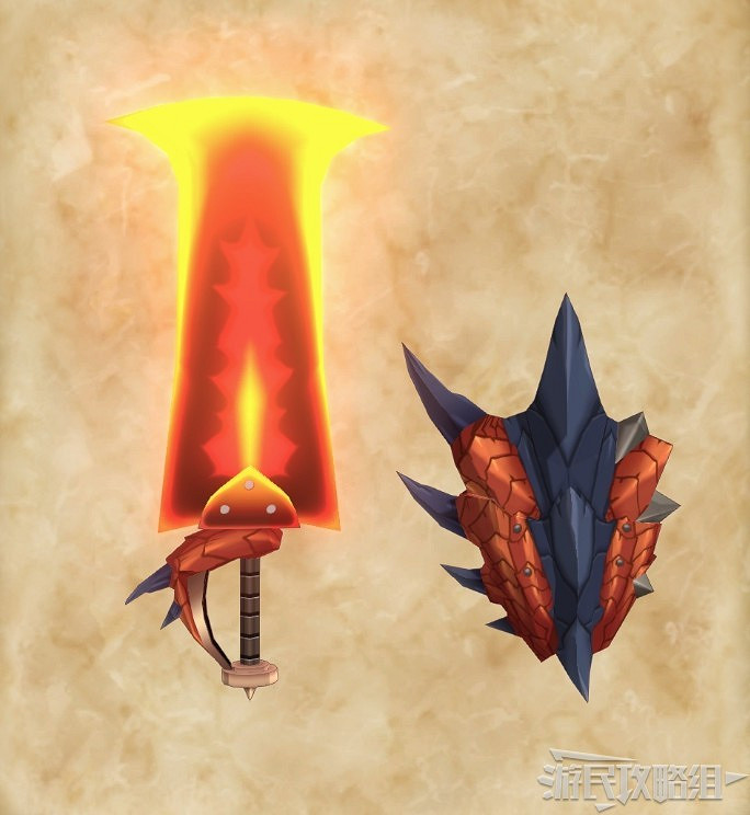 《魔物獵人物語2 破滅之翼》單手劍製作素材介紹 《魔物獵人物語2 破滅之翼》單手劍製作素材介紹