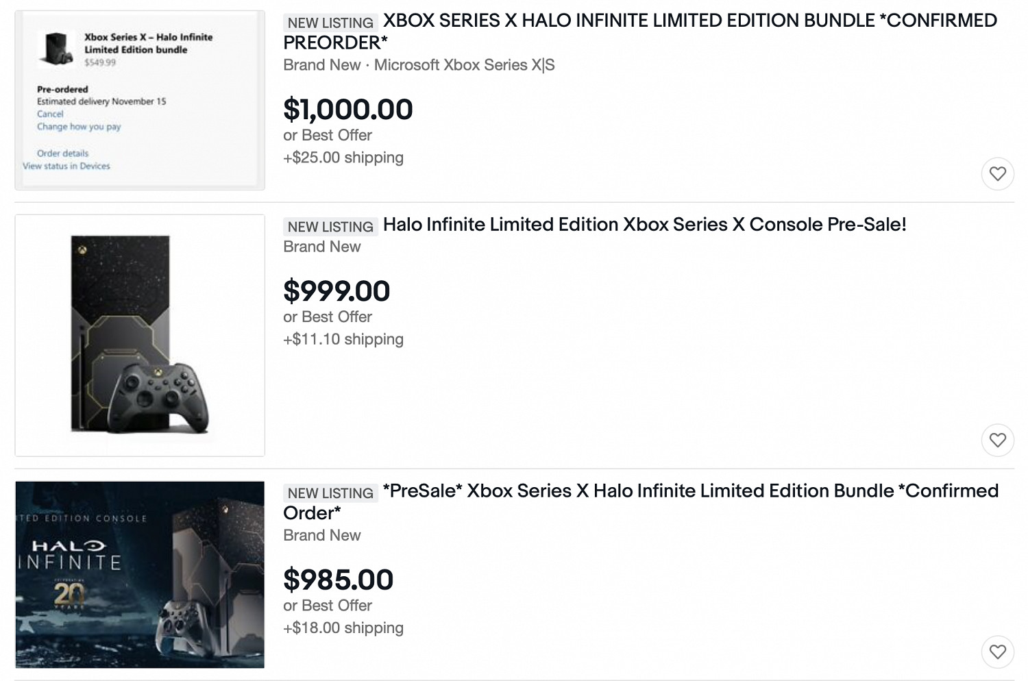 《最後一戰：無限》版Xbox Series X主機已慘遭黃牛毒手