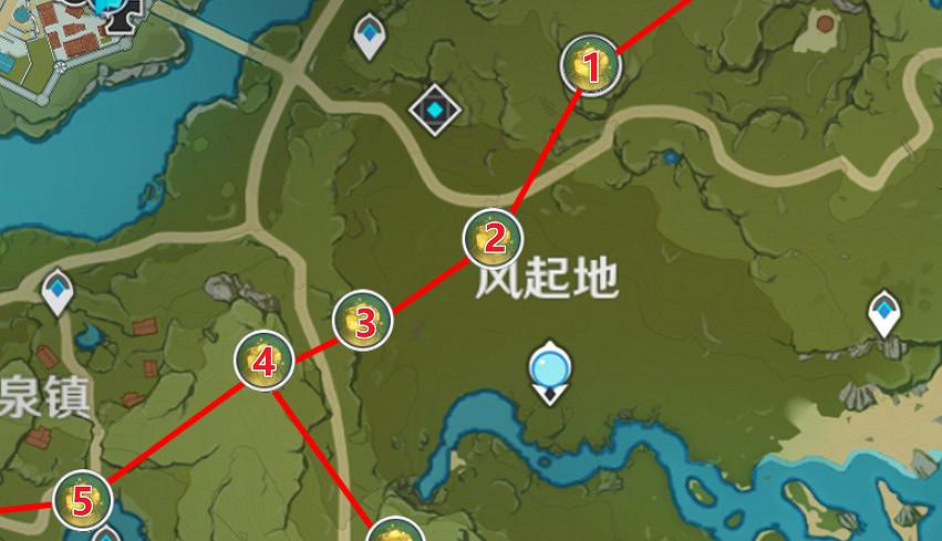 《原神》全地脈花點位及怪物解析