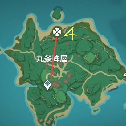 《原神》2.0版晶蝶快速抓捕路線