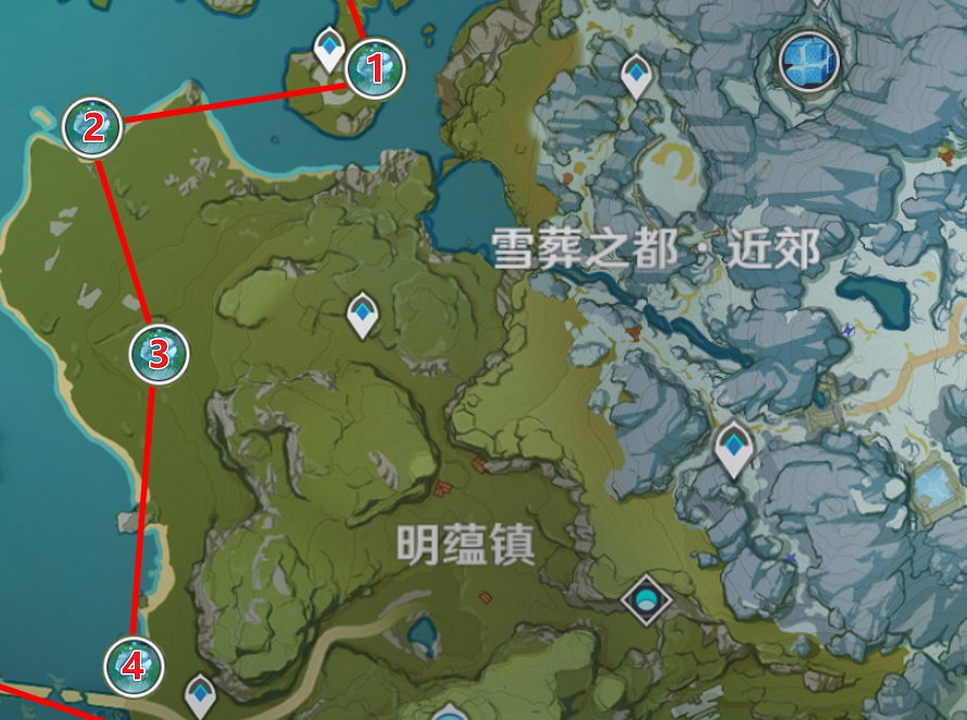 《原神》全地脈花點位及怪物解析