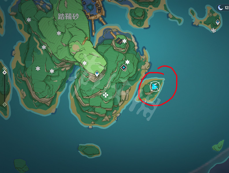 《原神》䴉巷物語一位置分享