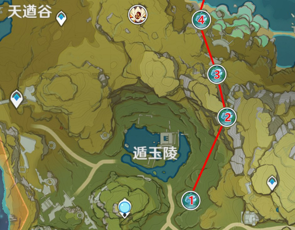 《原神》全地脈花點位及怪物解析