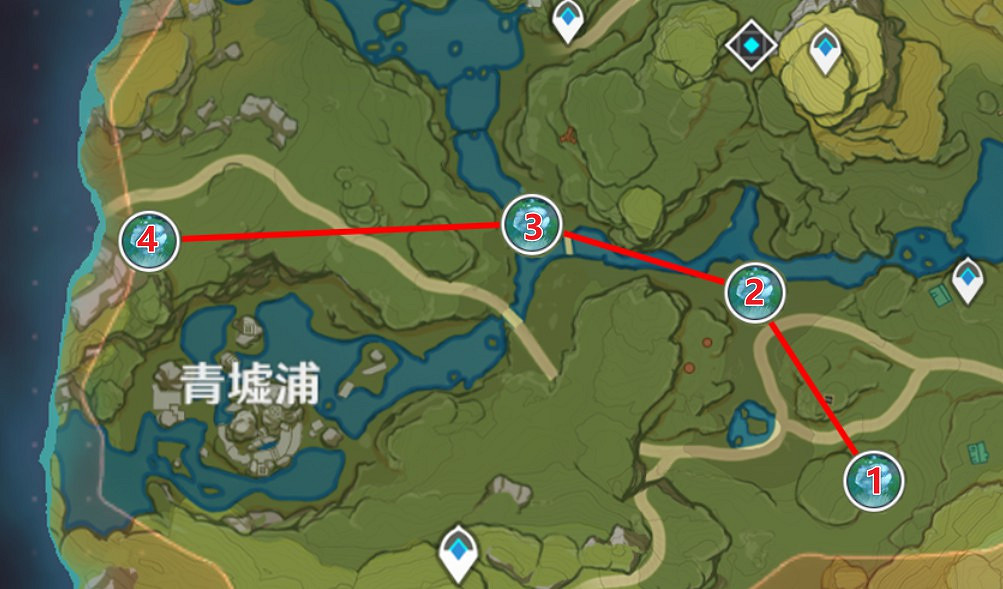 《原神》全地脈花點位及怪物解析