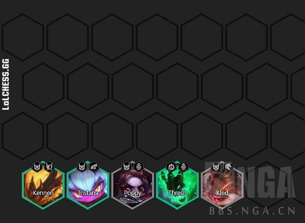 《聯盟戰棋》11.16版4騎士德萊文天使陣容