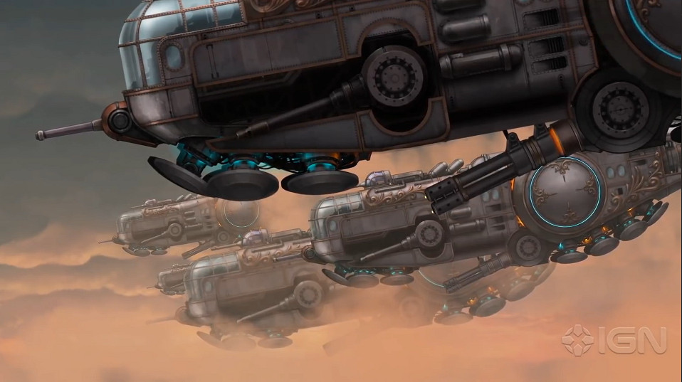 蒸汽朋克2D橫板射擊《納賽爾：人類之子》劇情宣傳片