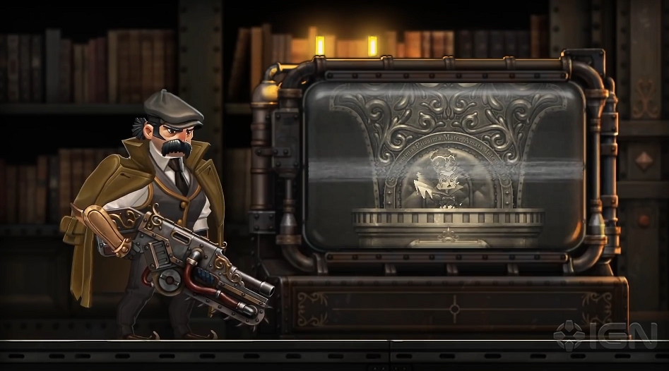 蒸汽朋克2D橫板射擊《納賽爾：人類之子》劇情宣傳片