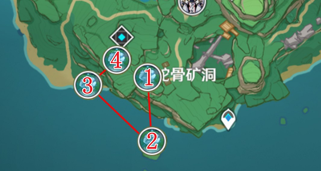 《原神》全地脈花點位及怪物解析