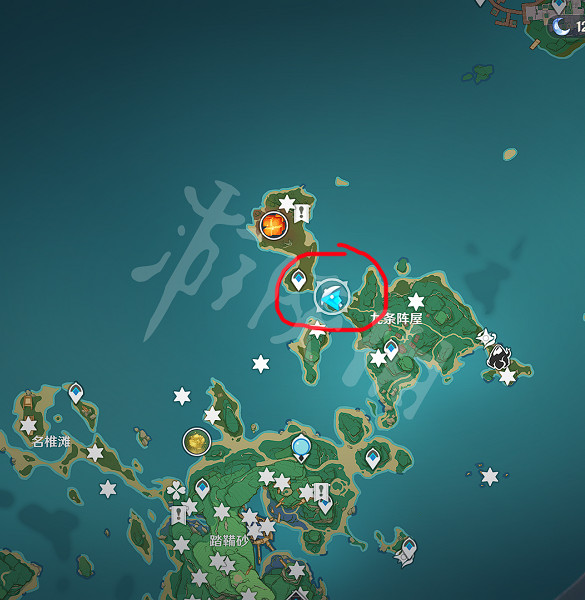 《原神》䴉巷物語一位置分享