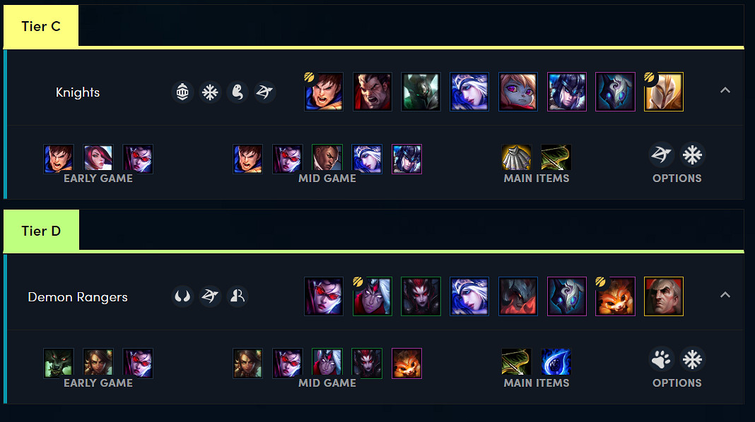 《聯盟戰棋》s1熱門陣容回顧 s1熱門陣容搭配推薦 《聯盟戰棋》s1熱門陣容回顧 s1熱門陣容搭配推薦