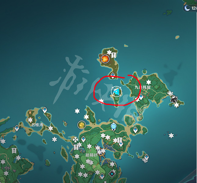 《原神》䴉巷物語一位置分享