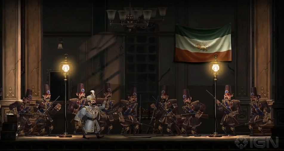 蒸汽朋克2D橫板射擊《納賽爾：人類之子》劇情宣傳片