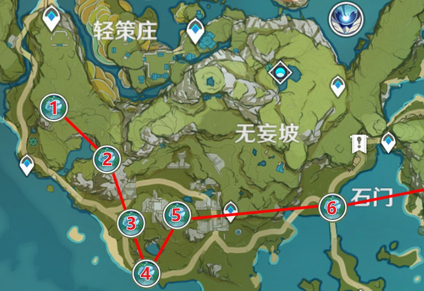 《原神》全地脈花點位及怪物解析