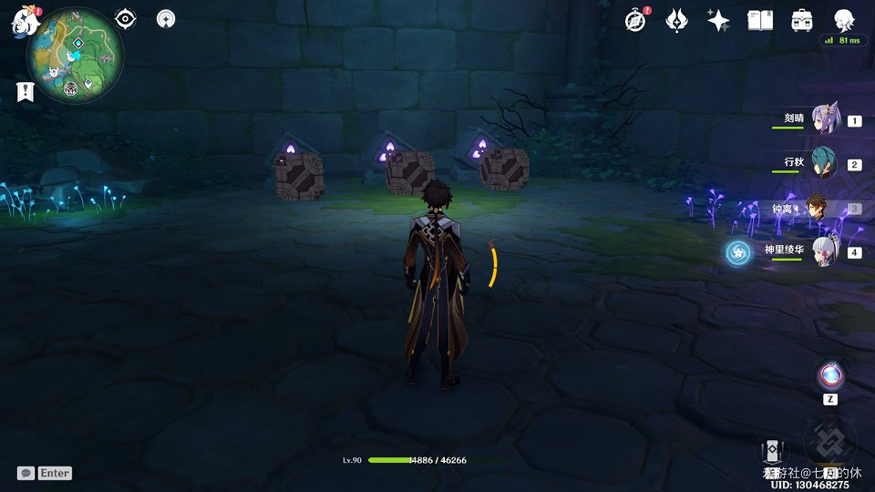 《原神》遺跡機兵與藏鏡侍女討伐路線