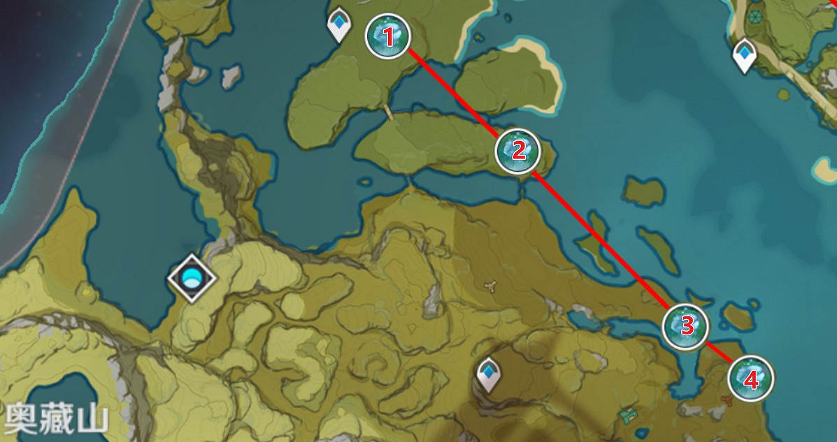 《原神》全地脈花點位及怪物解析