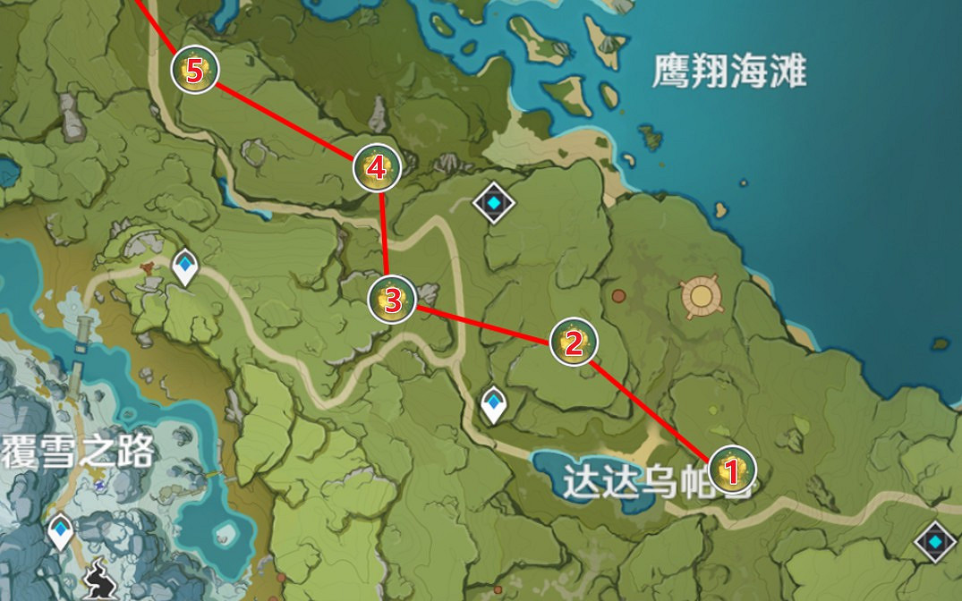 《原神》全地脈花點位及怪物解析