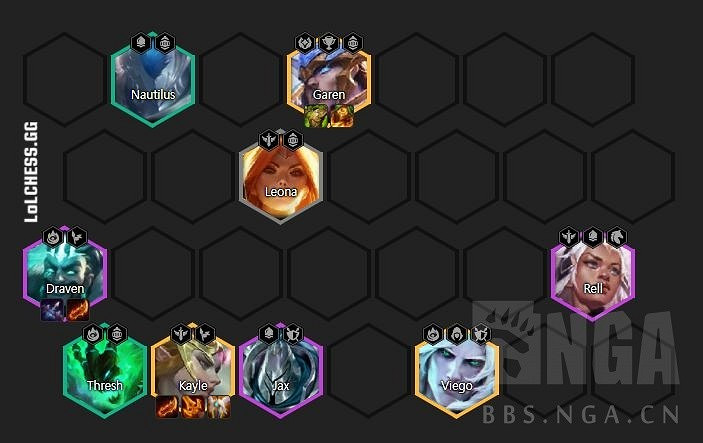 《聯盟戰棋》11.16版4騎士德萊文天使陣容