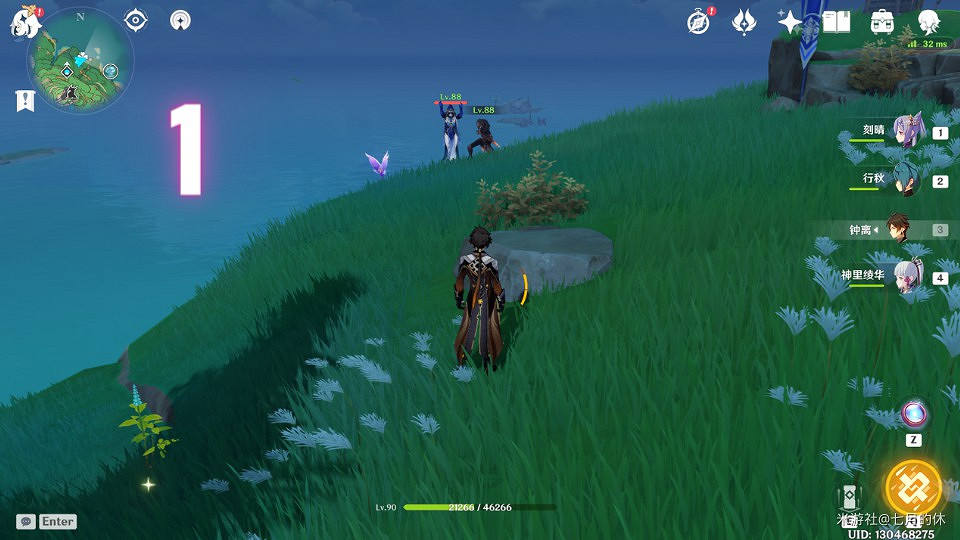 《原神》遺跡機兵與藏鏡侍女討伐路線