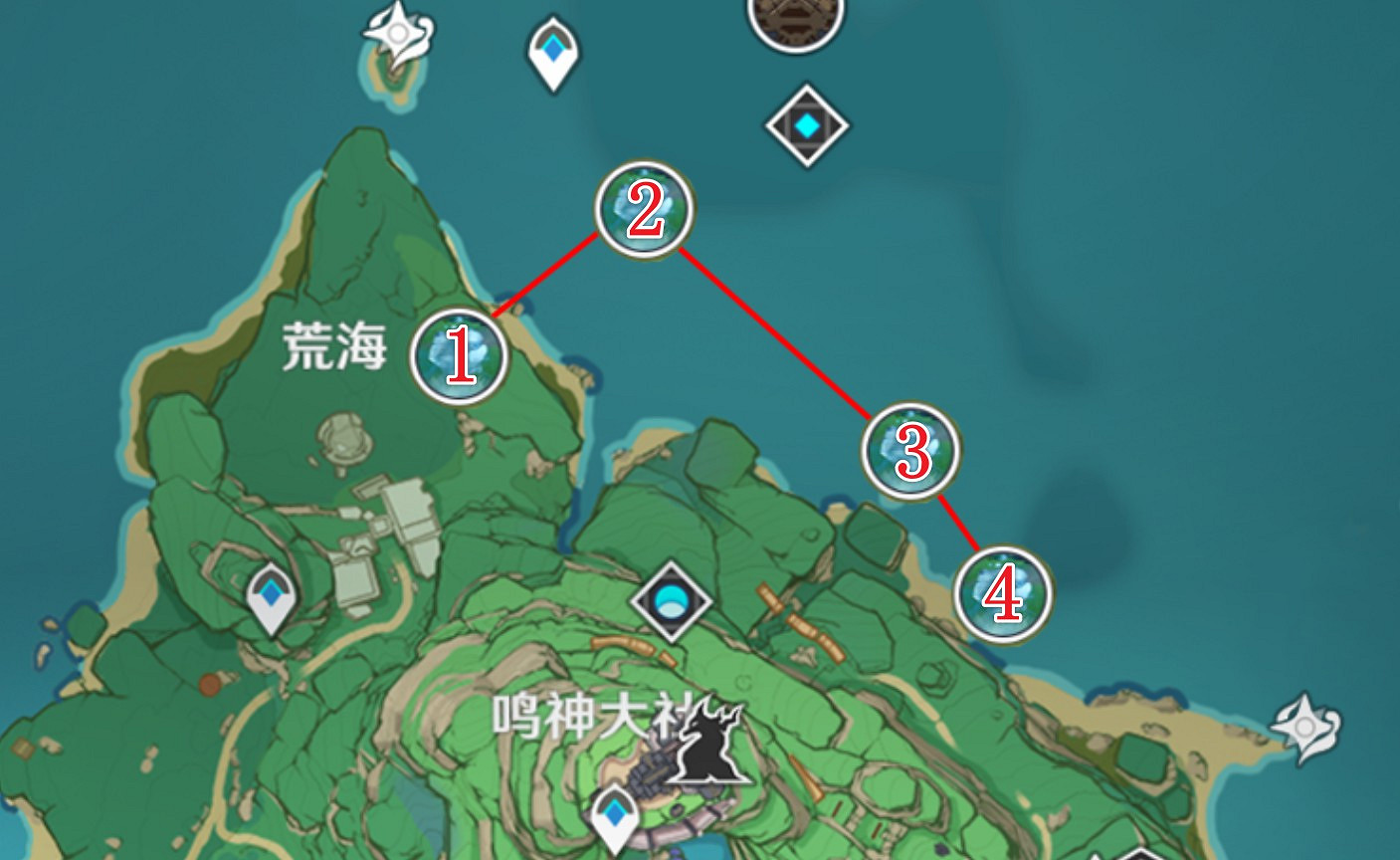 《原神》全地脈花點位及怪物解析