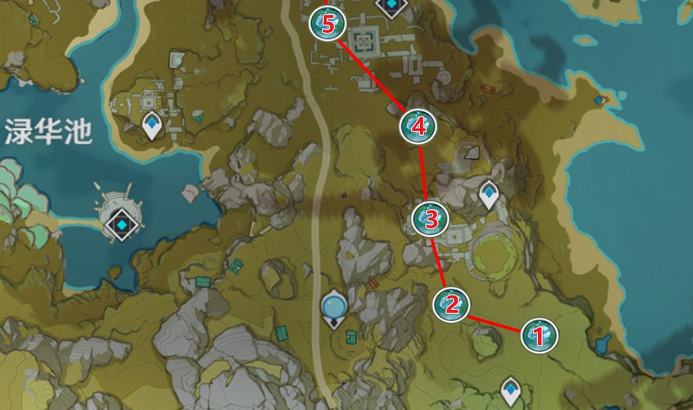 《原神》全地脈花點位及怪物解析