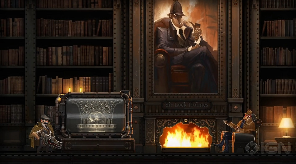 蒸汽朋克2D橫板射擊《納賽爾：人類之子》劇情宣傳片