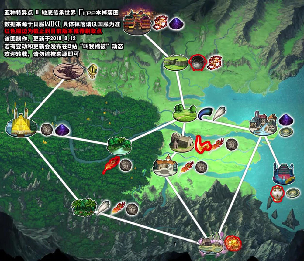 《FGO》雅戈泰之女Free本素材掉落 Free本素材掉落地圖