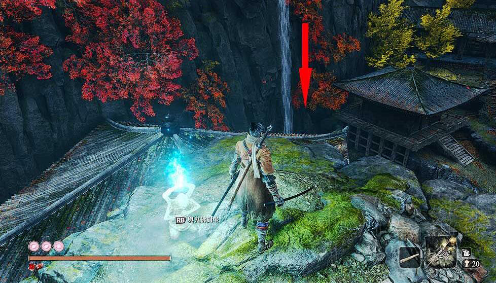 《隻狼暗影雙死》京城水在哪裡 霧鴉+京城水+神龍舞樂面具等道具位置