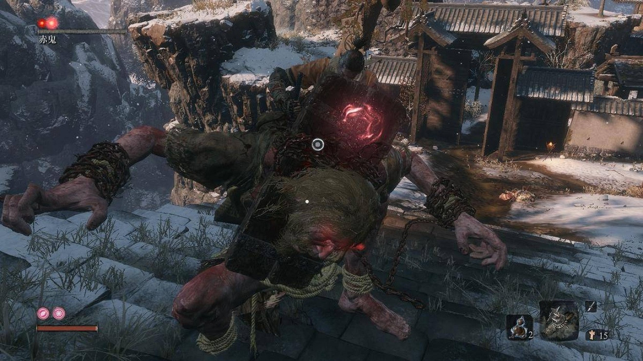 《隻狼暗影雙死》赤鬼打法流程分享 赤鬼圖文攻略