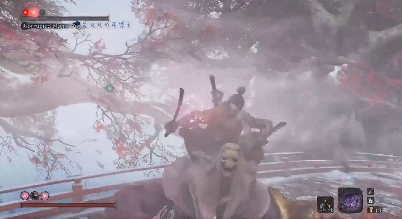 《隻狼暗影雙死》破戒僧邪道打法分享 破戒僧打法說明