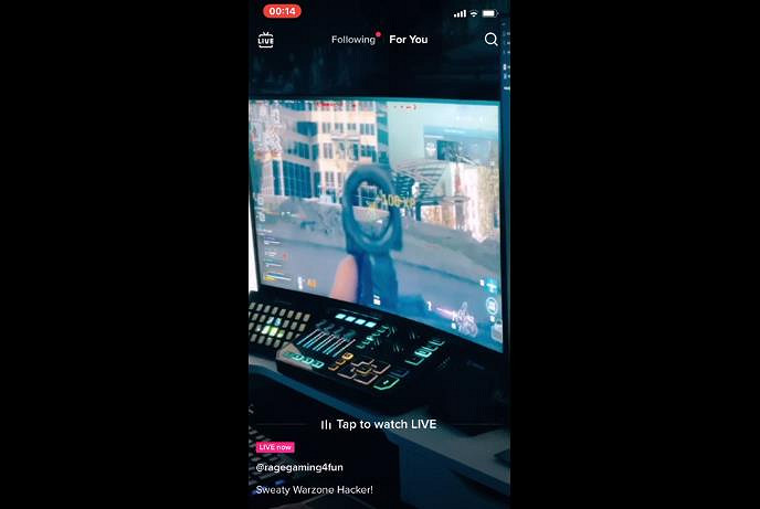 公開挑釁反作弊系統 《戰區》玩家在TikTok上直播開掛過程 公開挑釁反作弊系統 《戰區》玩家在TikTok上直播開掛過程