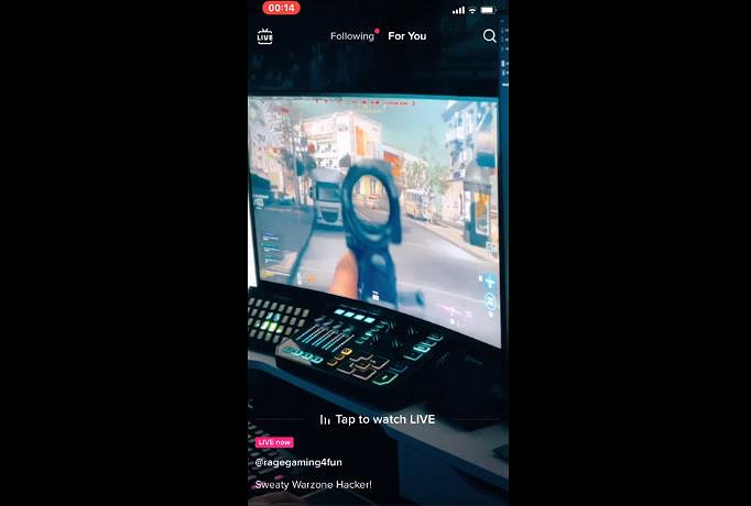公開挑釁反作弊系統 《戰區》玩家在TikTok上直播開掛過程 公開挑釁反作弊系統 《戰區》玩家在TikTok上直播開掛過程