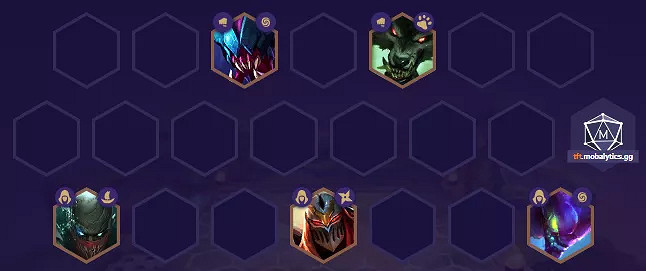 《金鏟鏟之戰》忍刺陣容裝備 S1時空裂痕4忍6刺怎麽玩