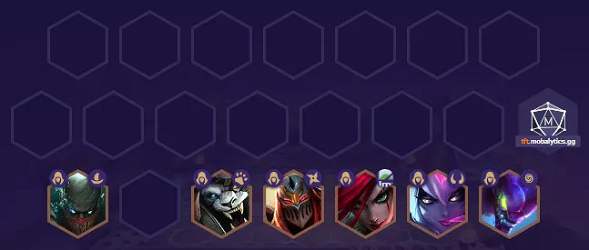 《金鏟鏟之戰》忍刺陣容裝備 S1時空裂痕4忍6刺怎麽玩