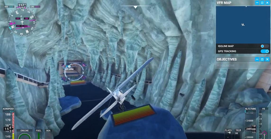 主播將《瑪利歐賽車8》賽道地圖加入《微軟模擬飛行》