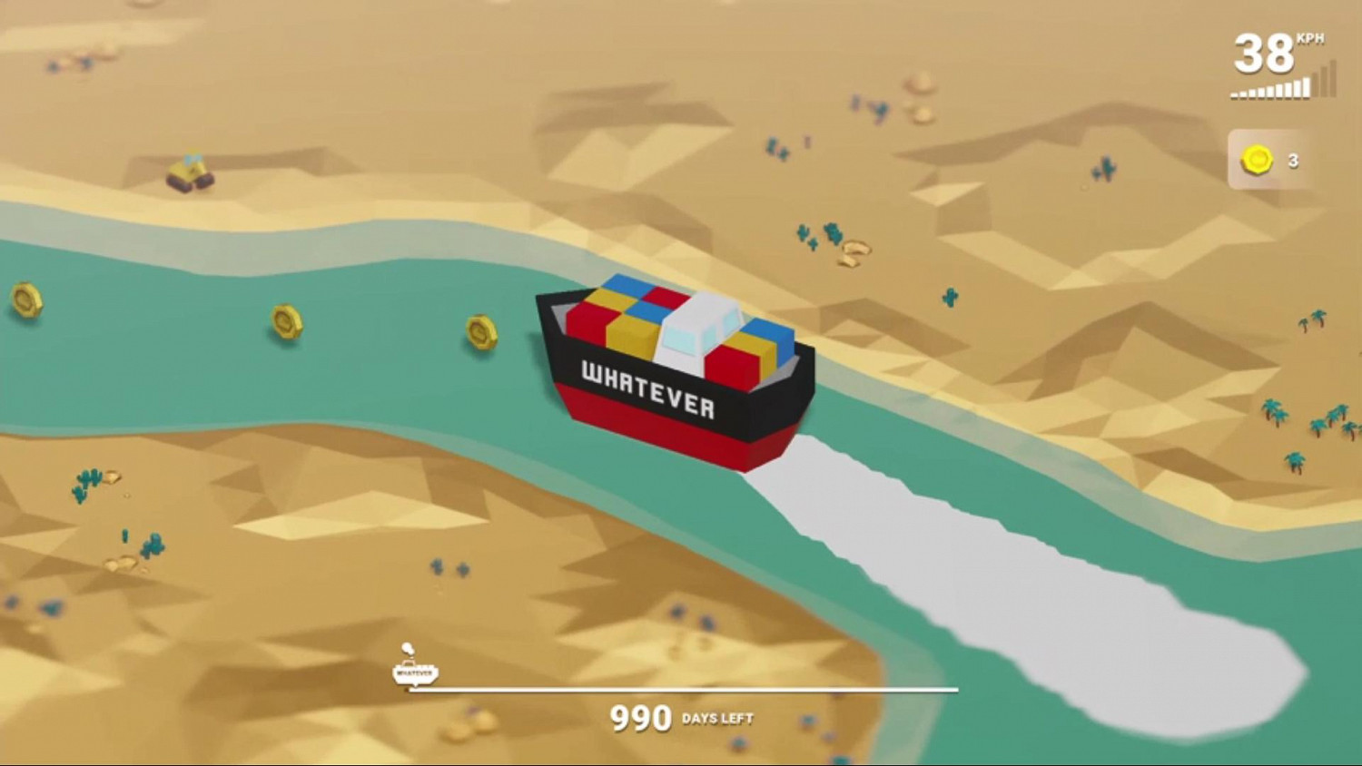 受蘇伊士運河堵船事件啟發 航行模擬遊戲《WHATEVER》上架Steam 受蘇伊士運河堵船事件啟發 航行模擬遊戲《WHATEVER》上架Steam