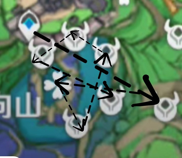 《原神》鬼兜蟲收集路線規劃 《原神》鬼兜蟲收集路線規劃